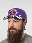 Бейсболка MITCHELL NESS арт. HP10041-TRAPURP Toronto Raptors NBA (фиолетовый / черный)